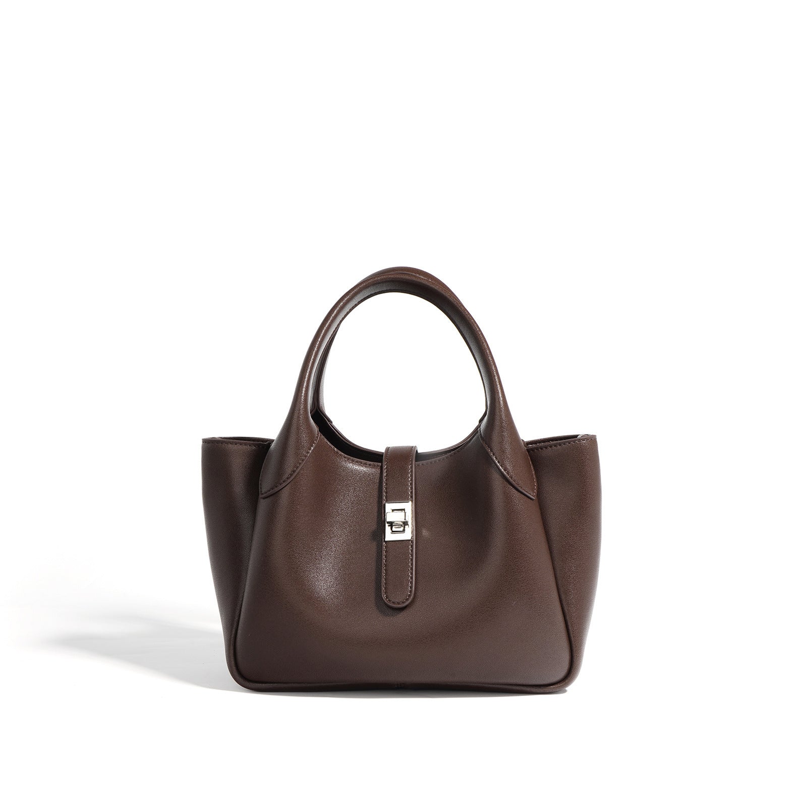 Georgia State – Structured Cowhide Basket Bag