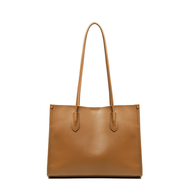 The Monica Clean Lines Leather Tote