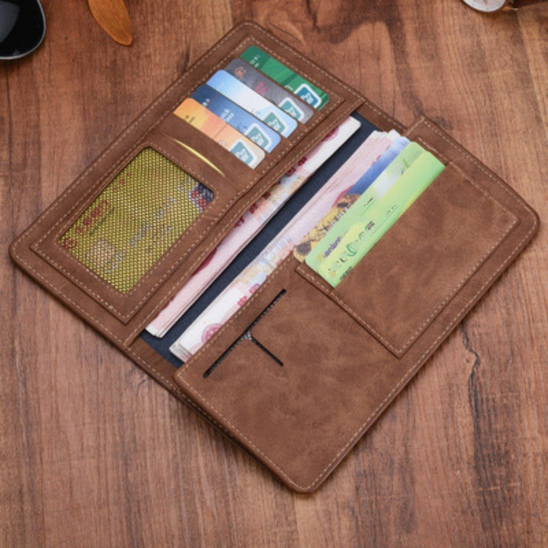 Power Play – Genuine Leather Long Wallet for Professionals