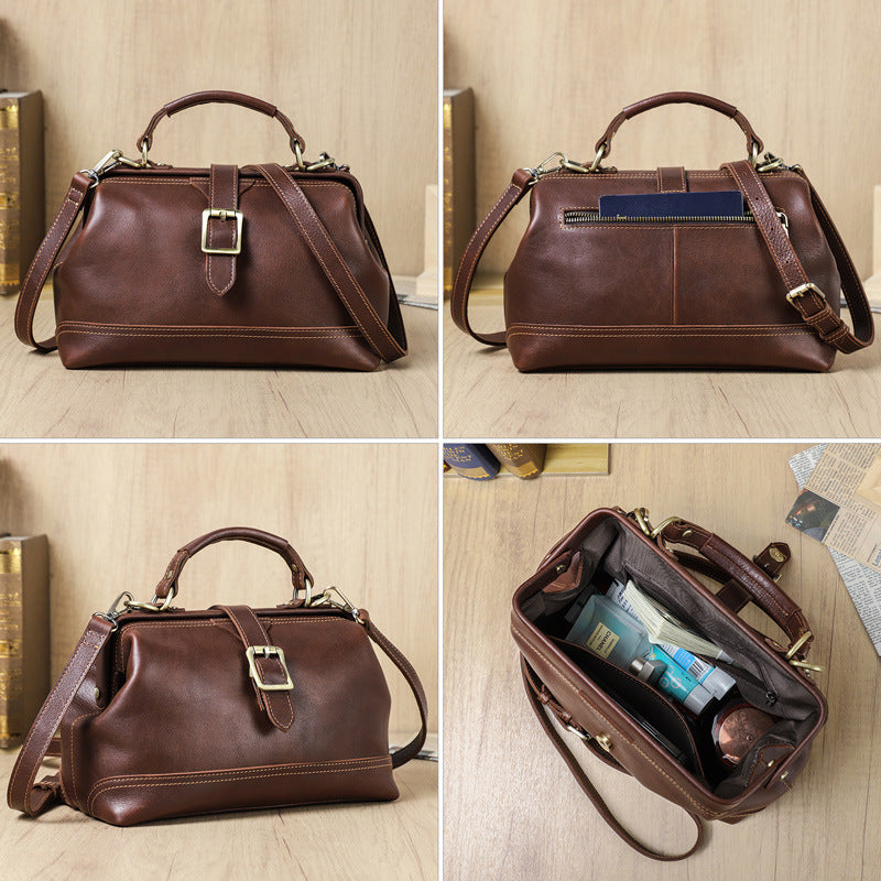 Cornelia Street Soirée – Vintage Cowhide Shoulder Bag