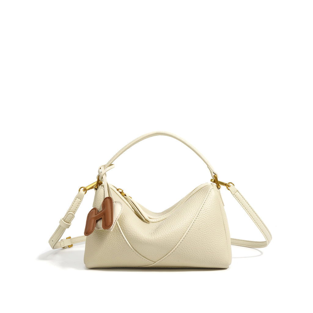 Central Glow – Genuine Leather Shoulder Messenger Bag