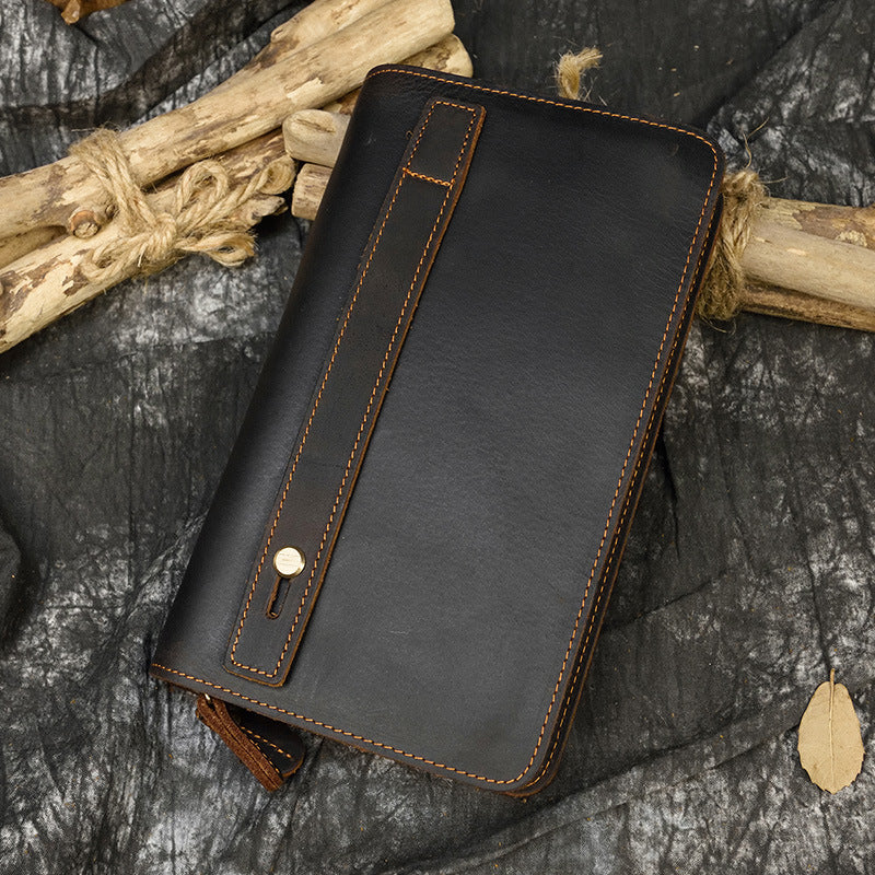 The Hopper Hold-It-All Leather Travel Wallet