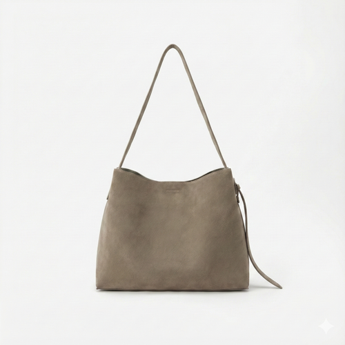 Cozy With Cashmere – Winter Matte Leather Crossbody