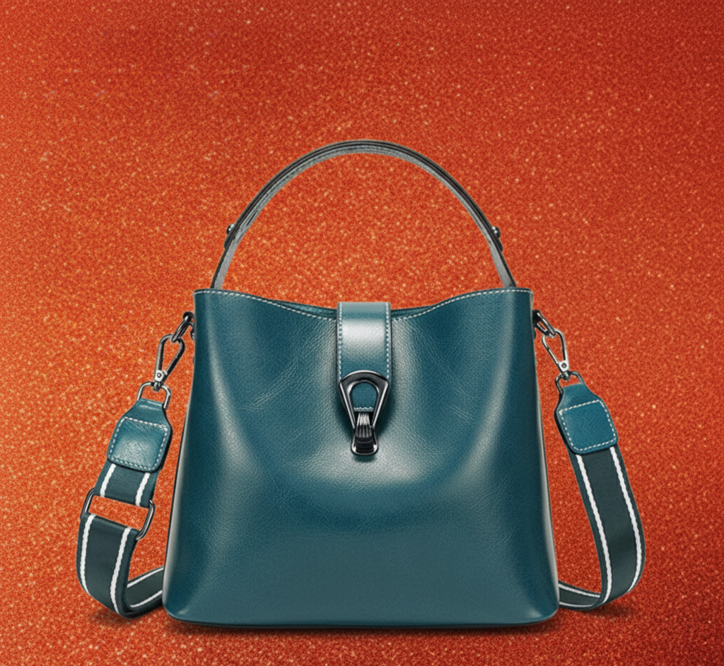 The Reputation Edit – Cowhide Leather Bucket Bag