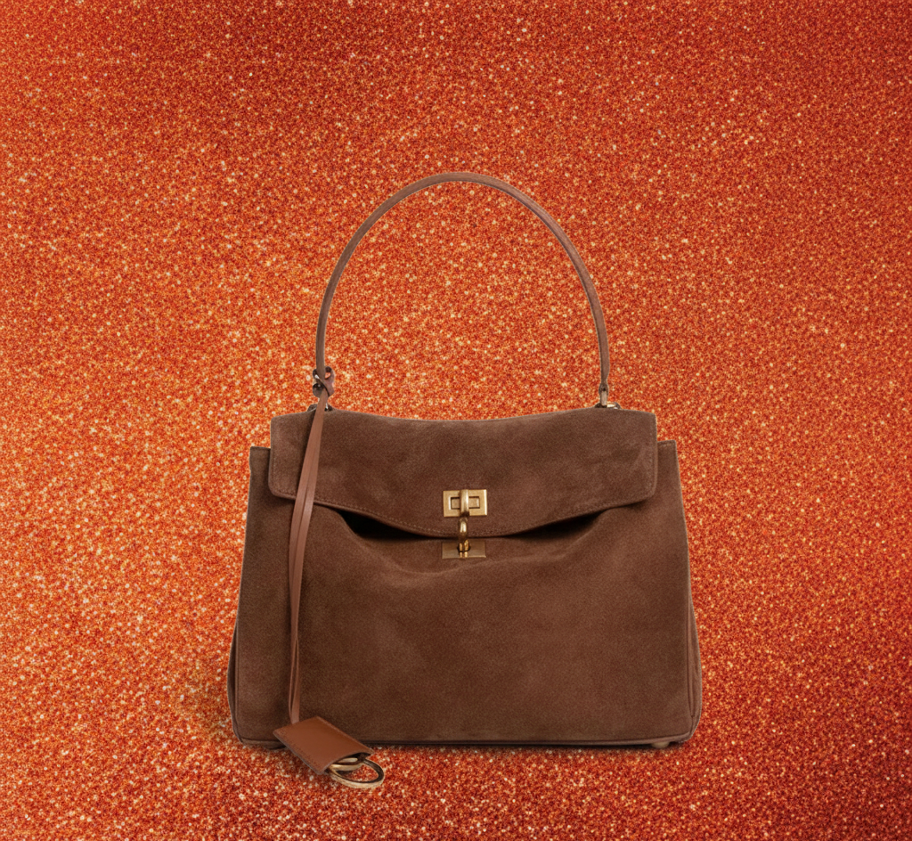 Cardigan Season – Vintage Leather Satchel for the Driven Girl