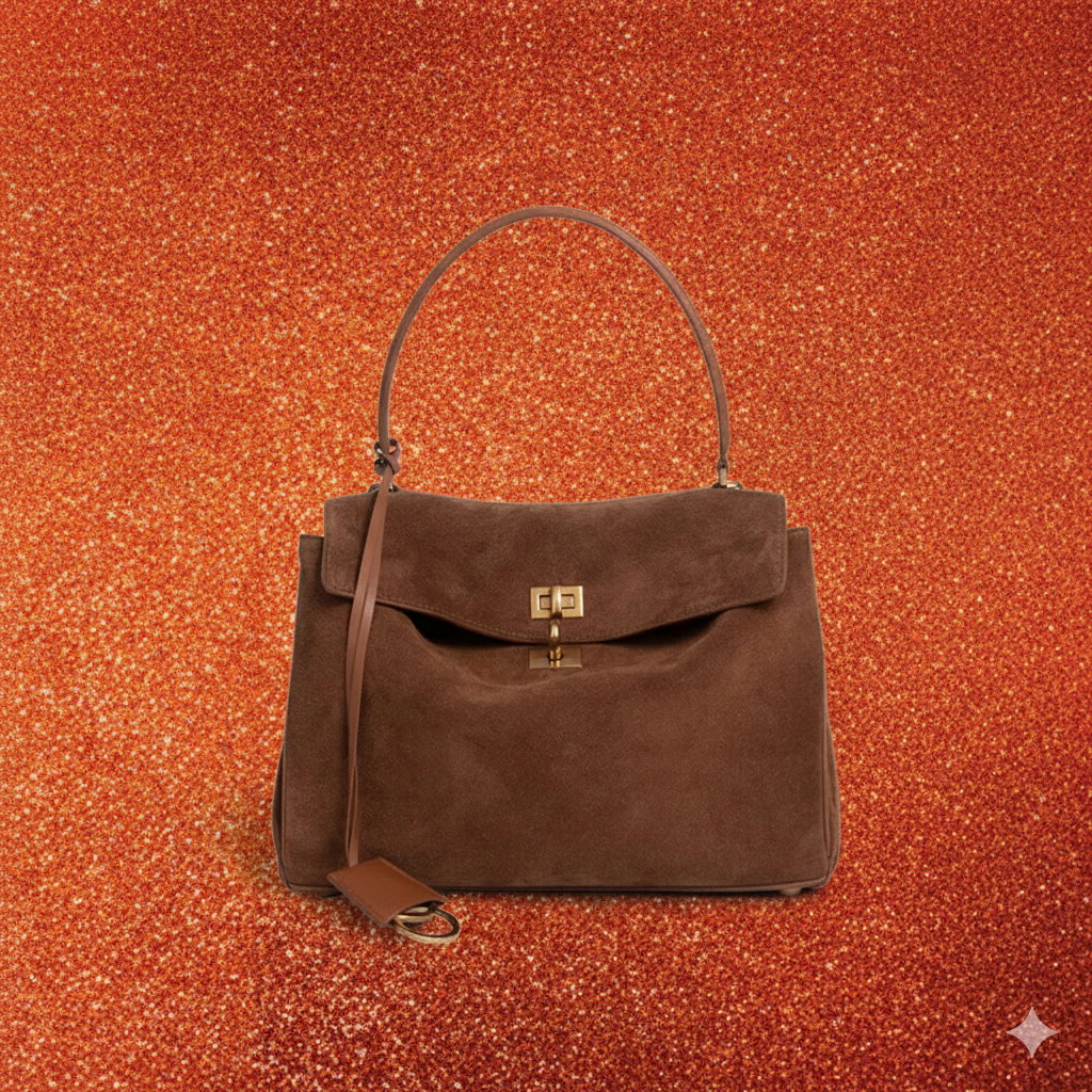 Cardigan Season – Vintage Leather Satchel for the Driven Girl