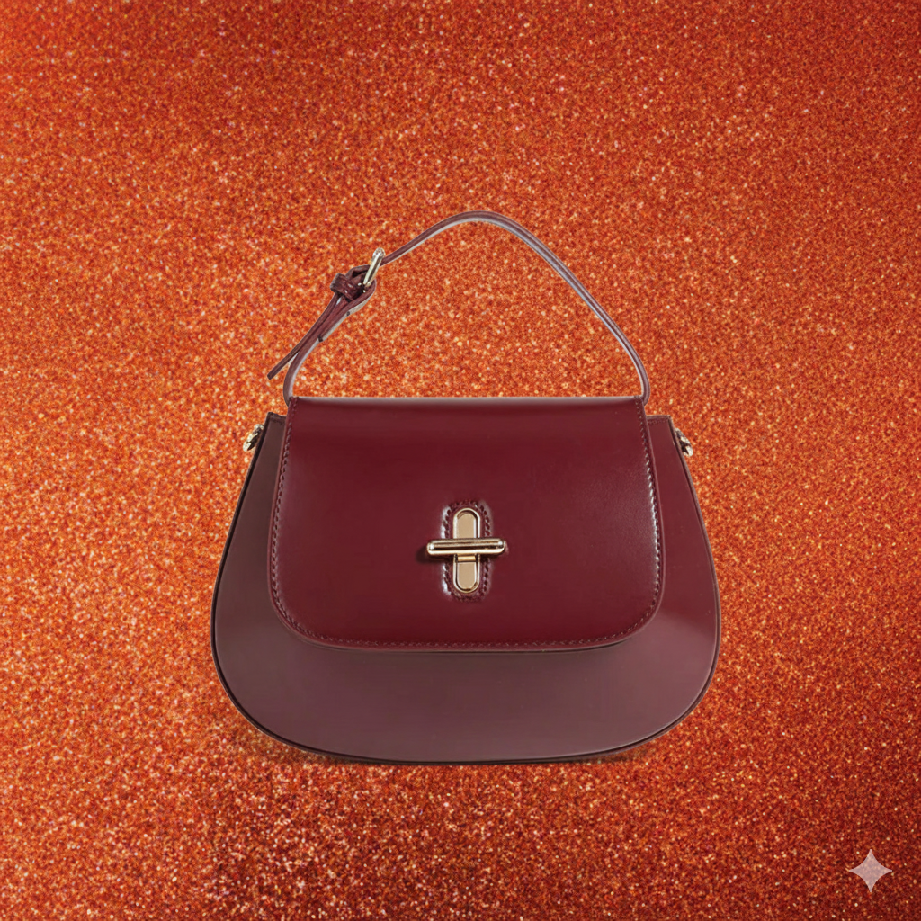 Riverside Secrets – Leather Messenger Bag