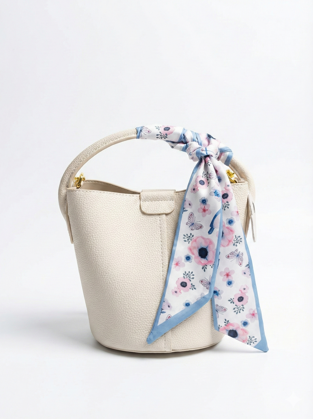 Brat Glow – Statement Genuine Leather Bucket Bag with Attitude