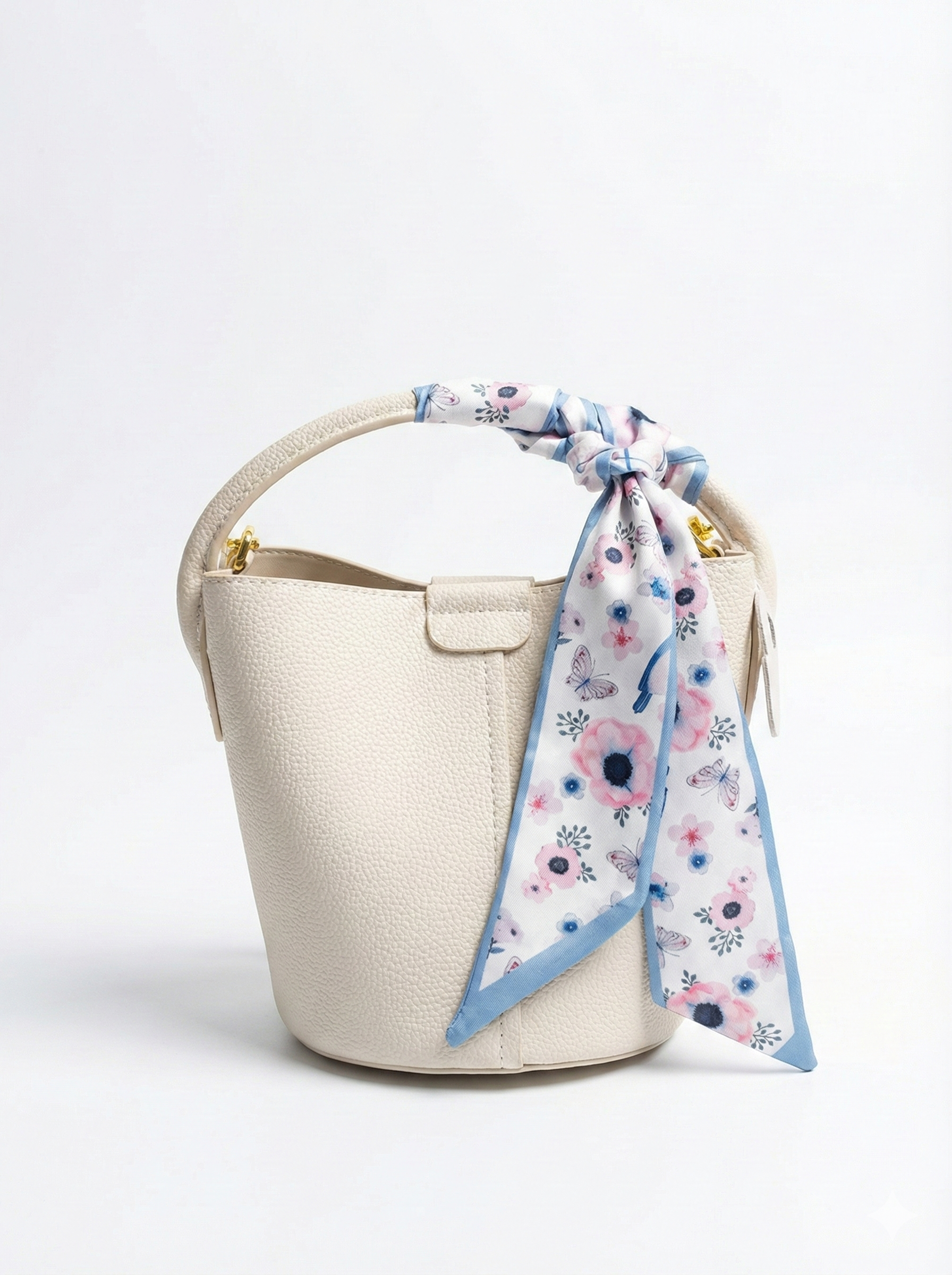 Brat Glow – Statement Genuine Leather Bucket Bag with Attitude