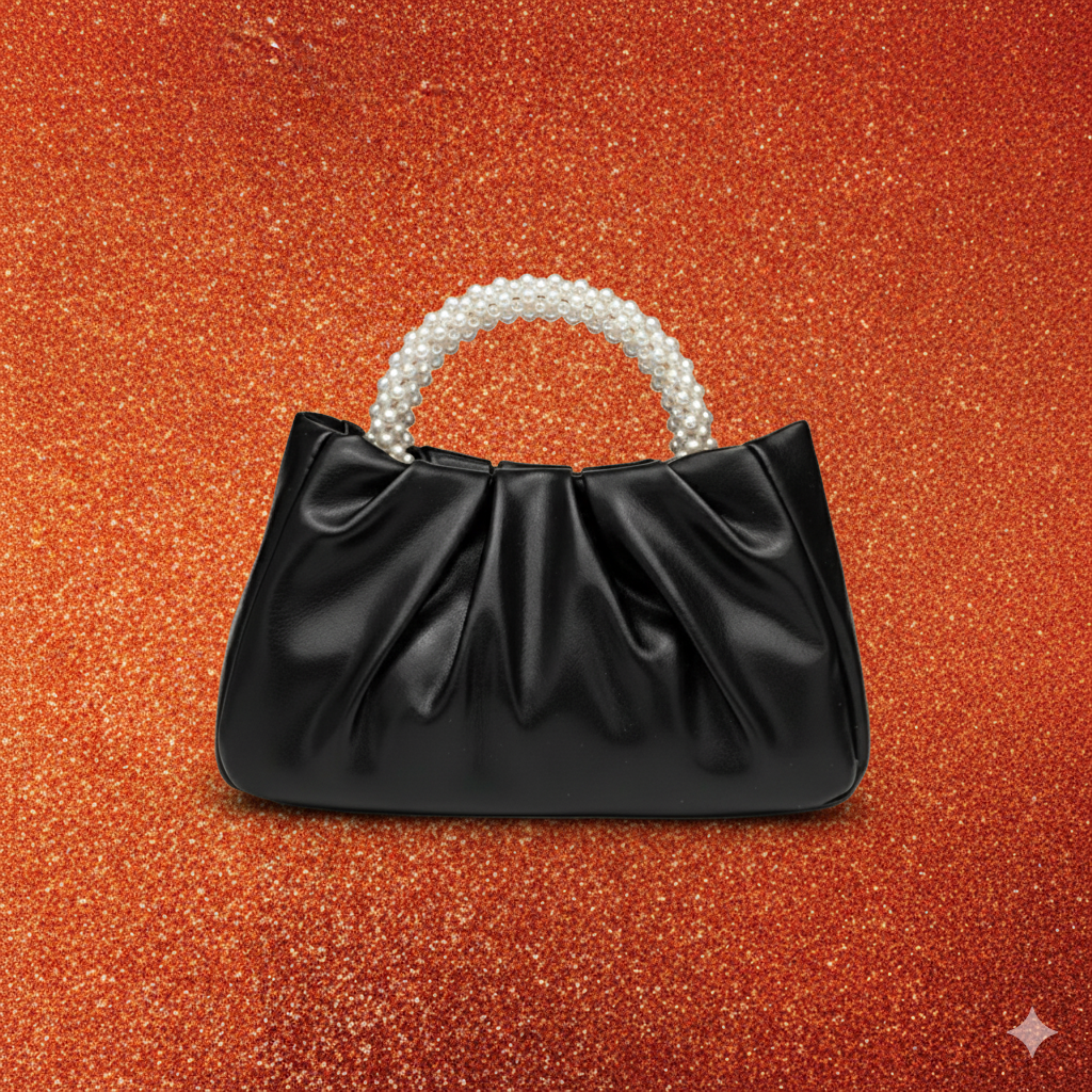 Cloud Nine – Elegant Pearl Handle Mini Bag