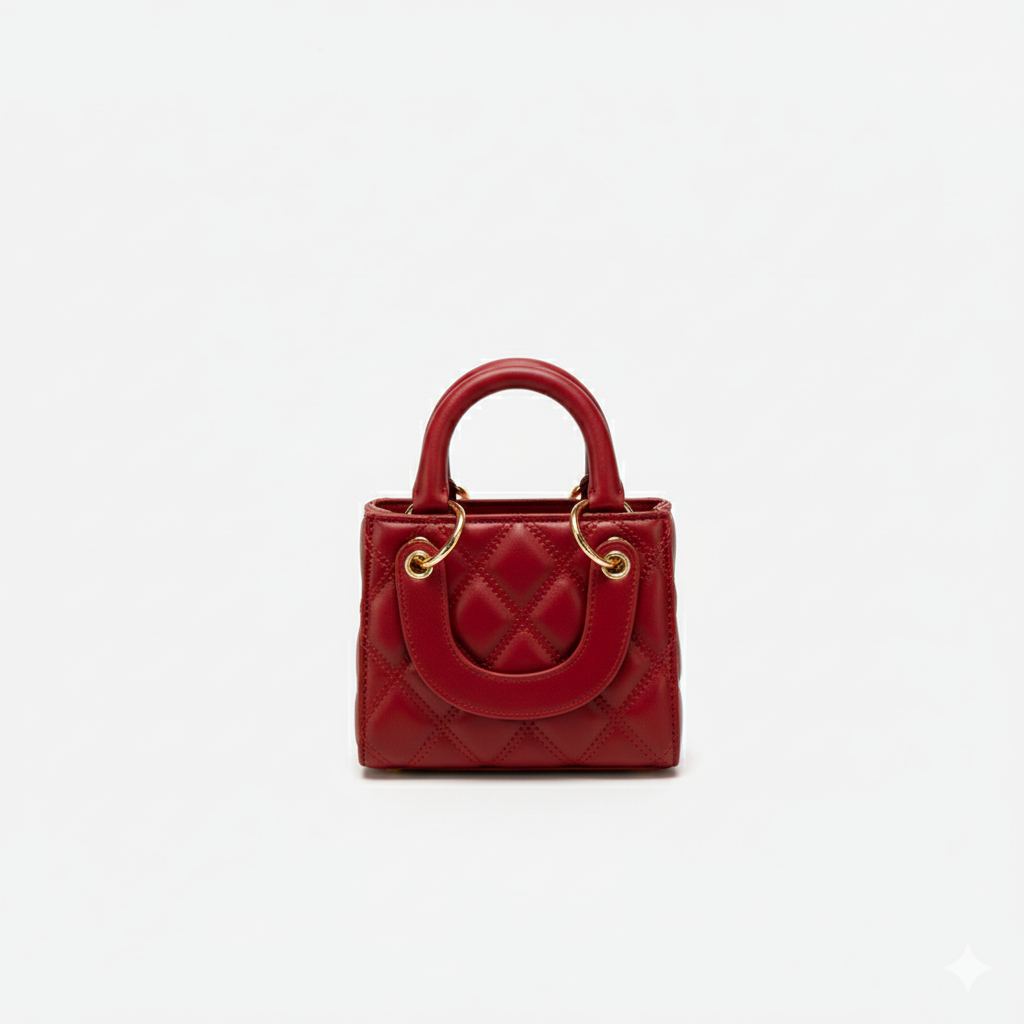 Little Dragonfire – Quilted Chain Mini Tote