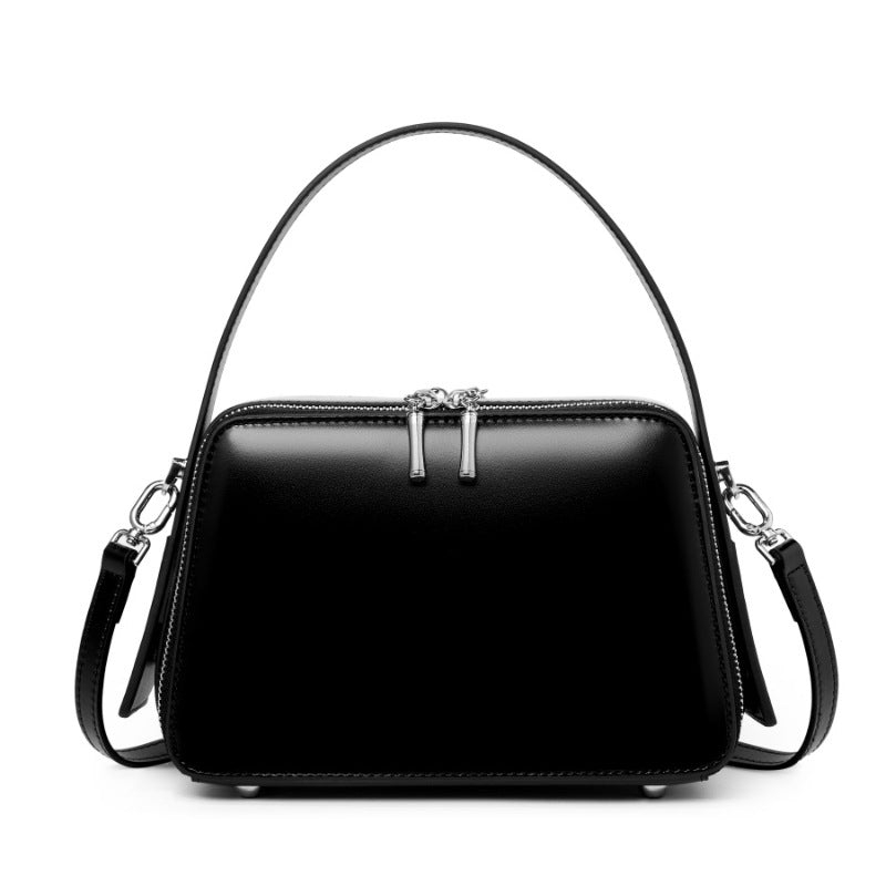 Café au Law – Rich Leather Crossbody for Women Who Lead