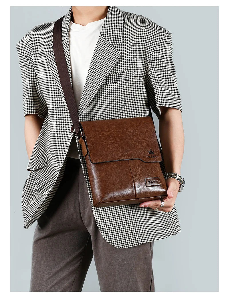 The Dunder Deluxe – Everyday Leather Messenger