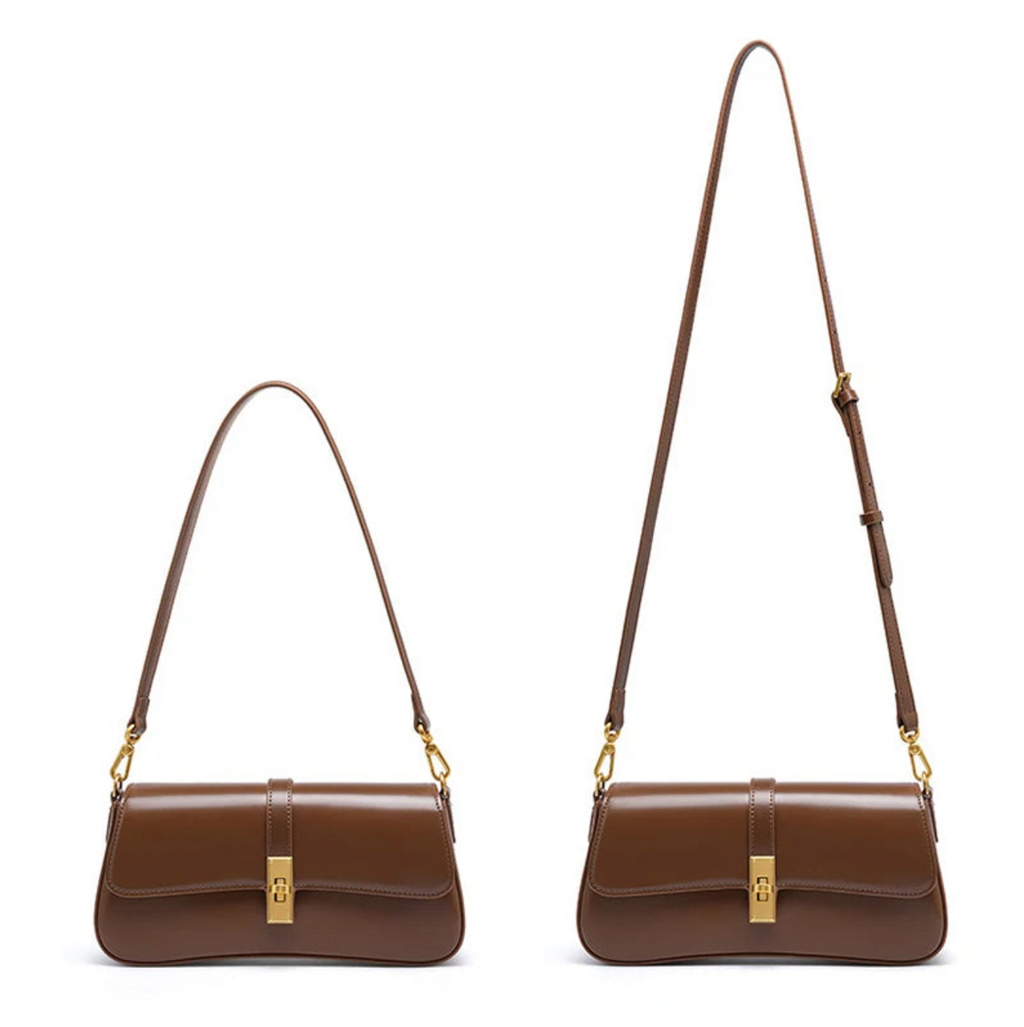 Gilmore Leather – Coffee Dates Approved Baguette Bag