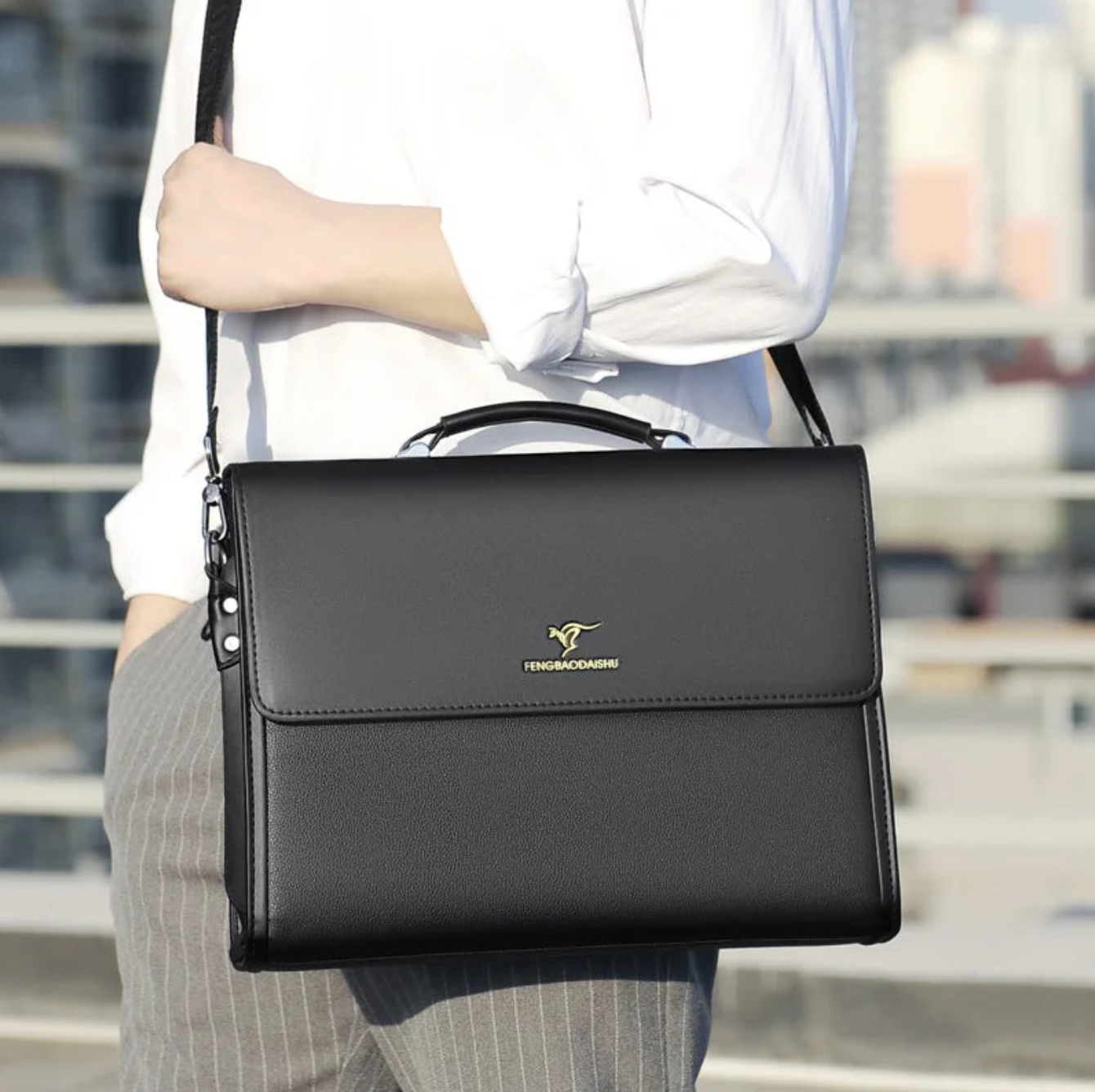 The Lawyer’s Brief – Crossbody & Handle Bag for Legal Professionals
