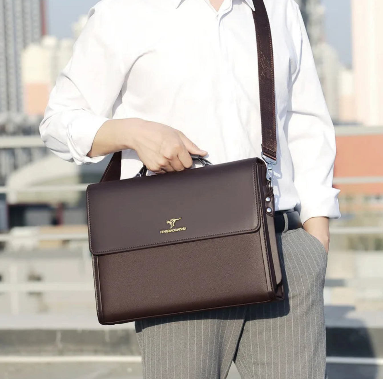 The Lawyer’s Brief – Crossbody & Handle Bag for Legal Professionals