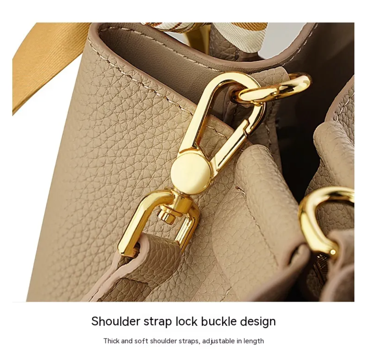 Brat Glow – Statement Genuine Leather Bucket Bag with Attitude