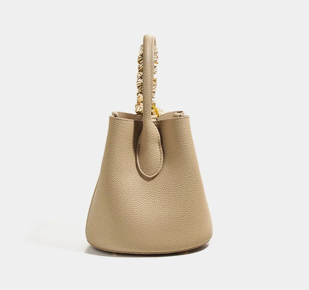 Brat Glow – Statement Genuine Leather Bucket Bag with Attitude
