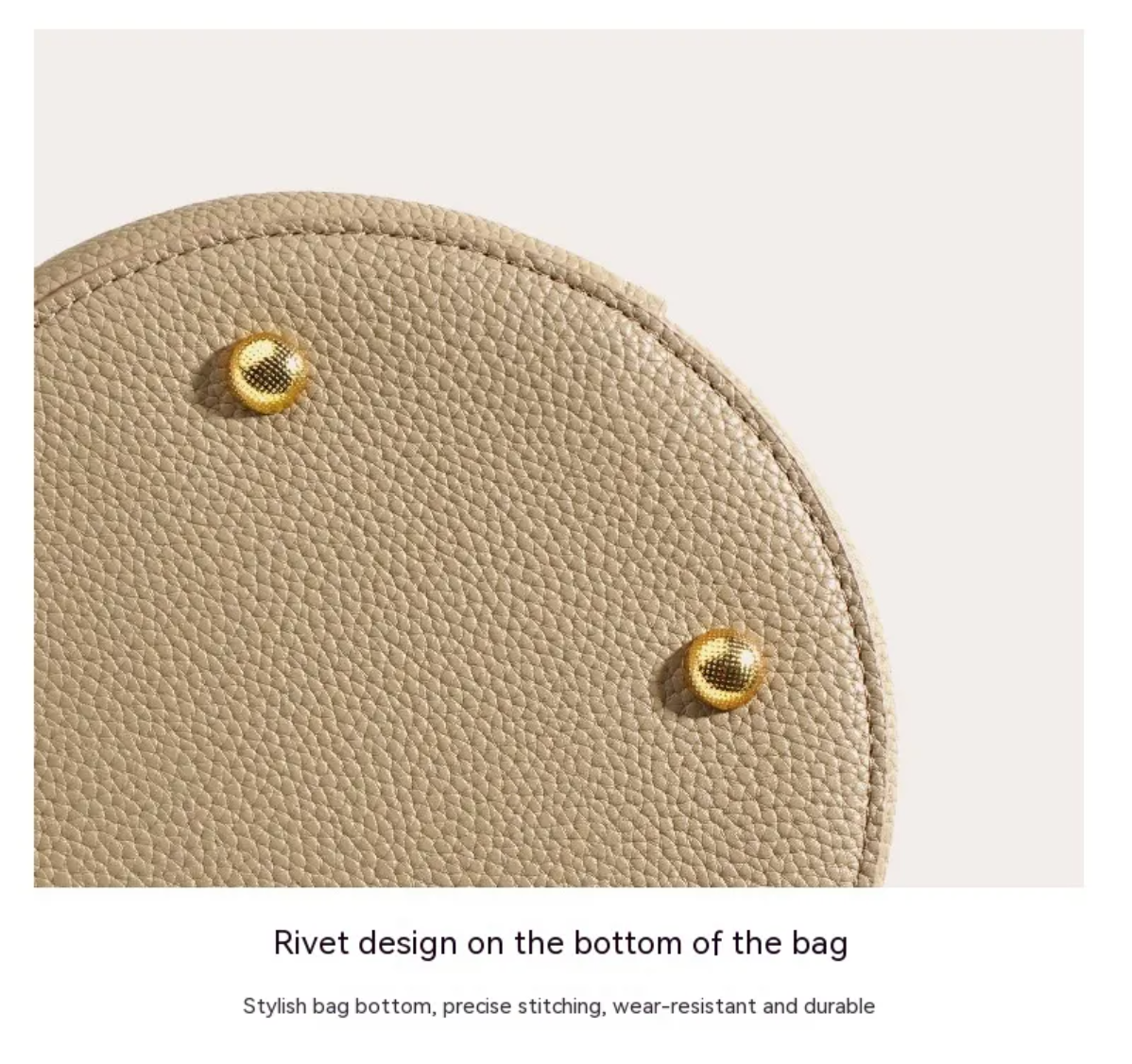 Brat Glow – Statement Genuine Leather Bucket Bag with Attitude