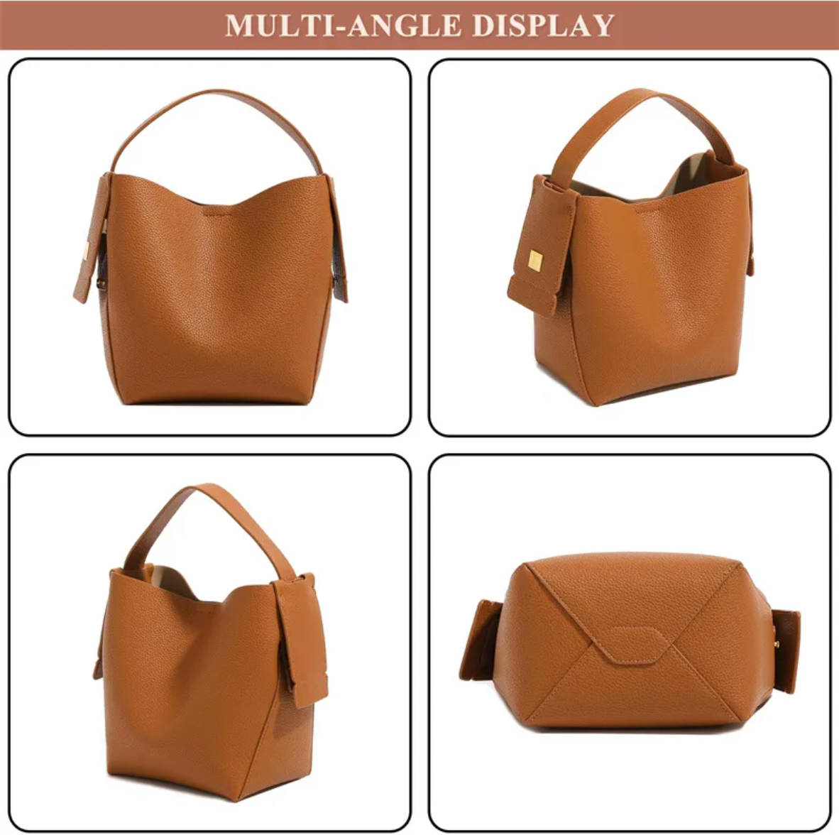 Soft Edge – Street Trend PU Shoulder Bag