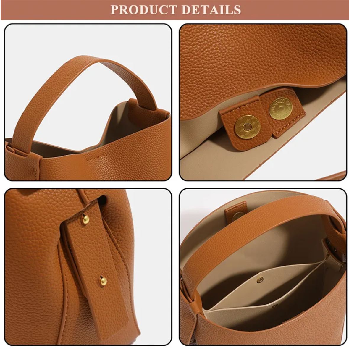 Soft Edge – Street Trend PU Shoulder Bag
