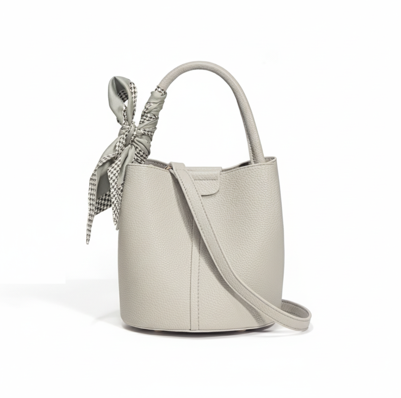 Brat Glow – Statement Genuine Leather Bucket Bag with Attitude