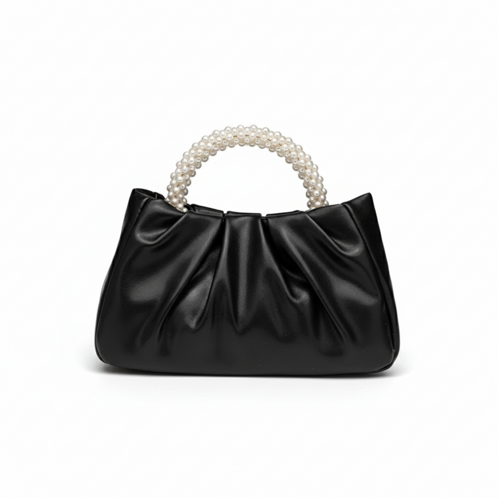 Cloud Nine – Elegant Pearl Handle Mini Bag