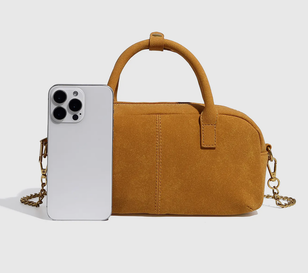 Chilton Charm – Suede Tote Bag