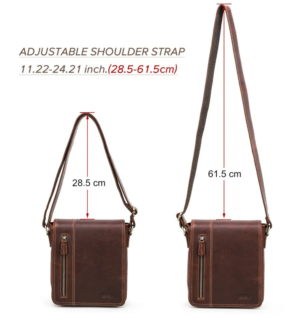 Geller Grant Fly-Out – Leather Crossbody Bag