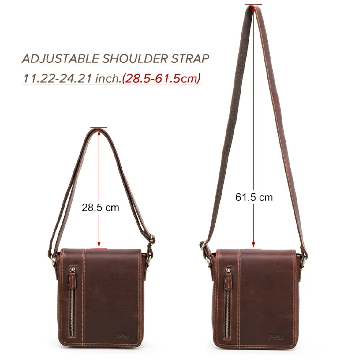 Geller Grant Fly-Out – Leather Crossbody Bag
