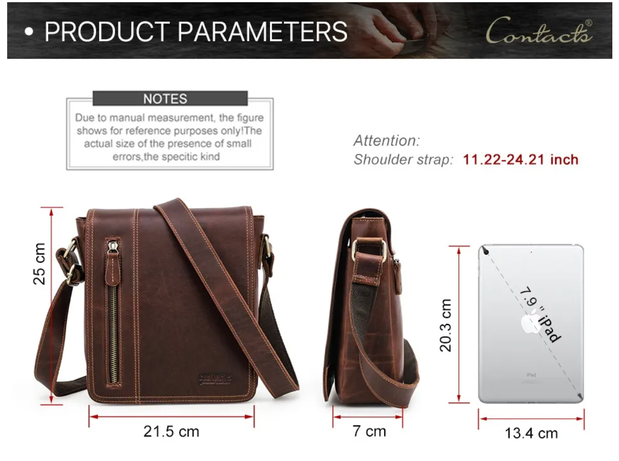 Geller Grant Fly-Out – Leather Crossbody Bag