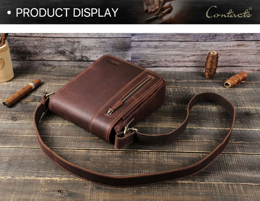 Geller Grant Fly-Out – Leather Crossbody Bag