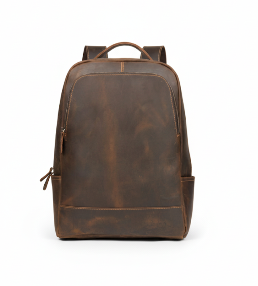 Dunphy Design Deck – Leather Marketing Backpack