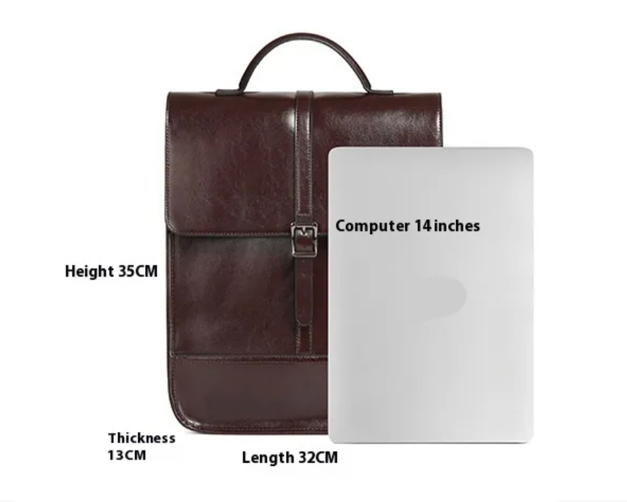 Rory’s Reading Room – Retro Leather Backpack