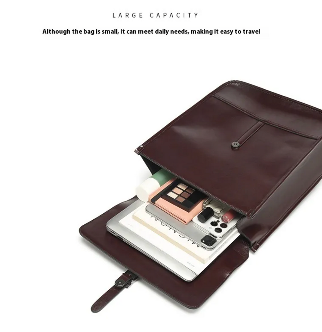 Rory’s Reading Room – Retro Leather Backpack