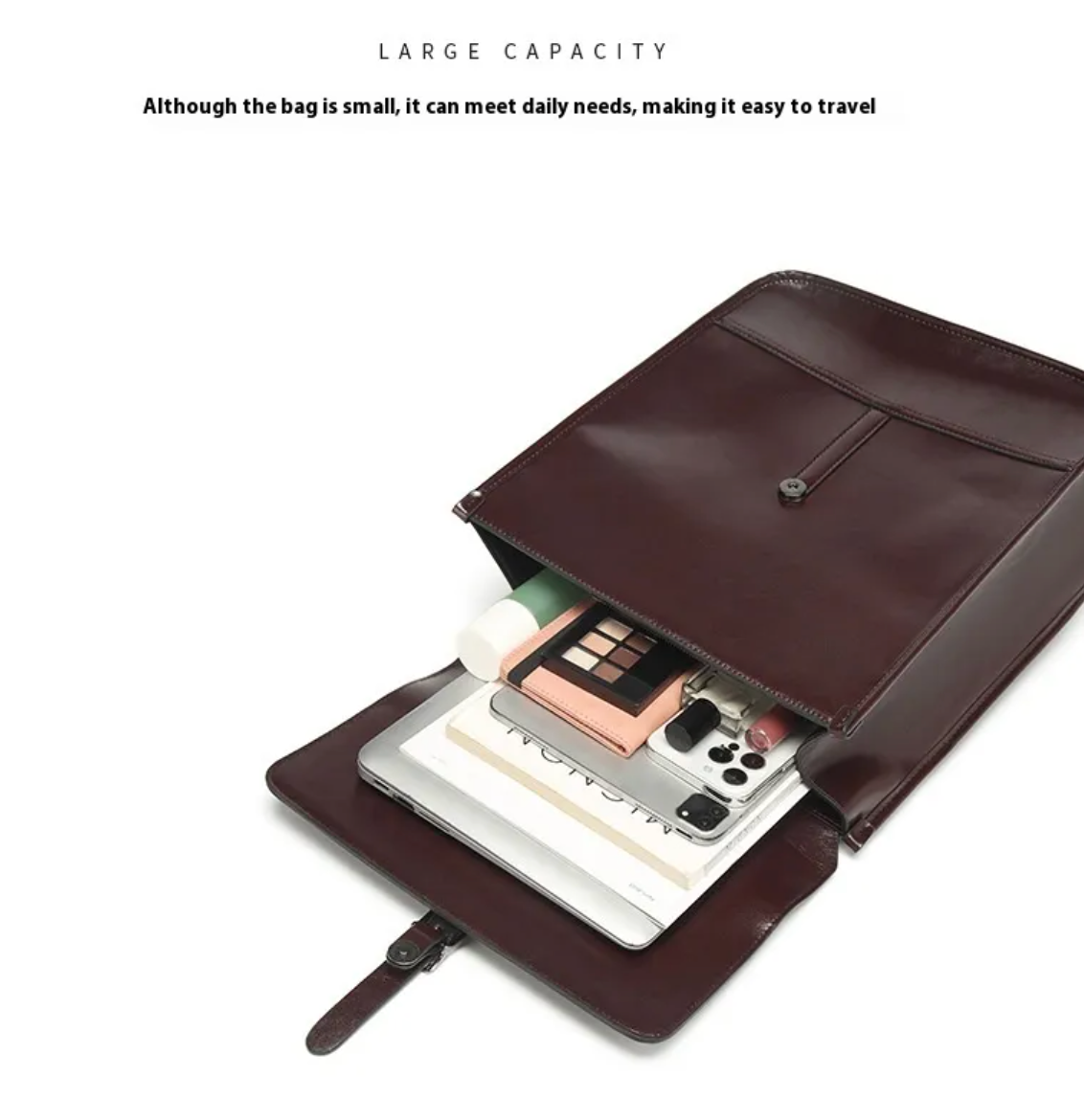 Rory’s Reading Room – Retro Leather Backpack