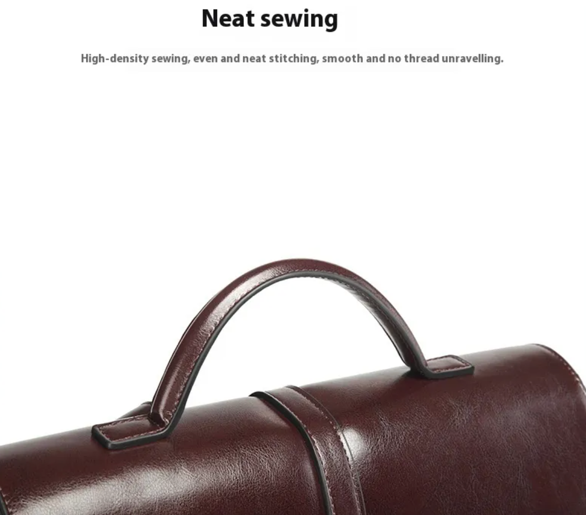 Rory’s Reading Room – Retro Leather Backpack