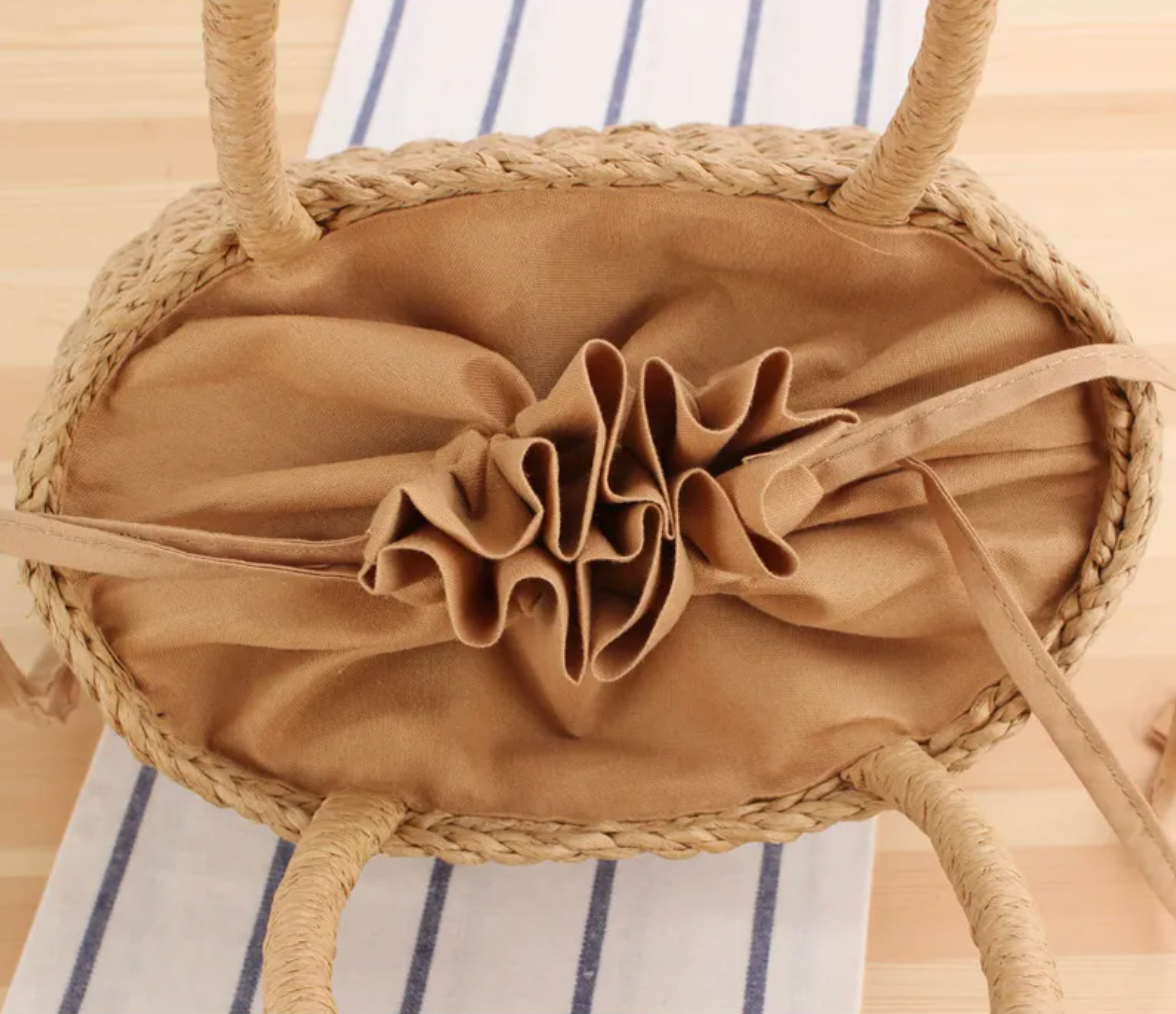 Side to Sea Beach Bag – Woven Summer Tote