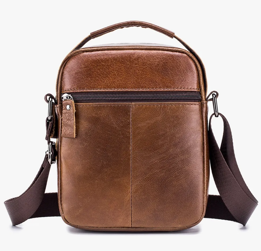 Shape Of Plans - Cowhide Crossbody Bag