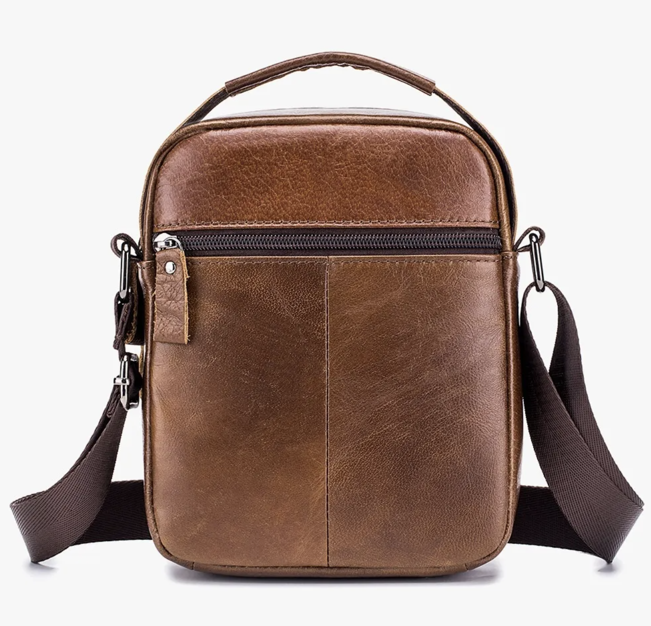 Shape Of Plans - Cowhide Crossbody Bag