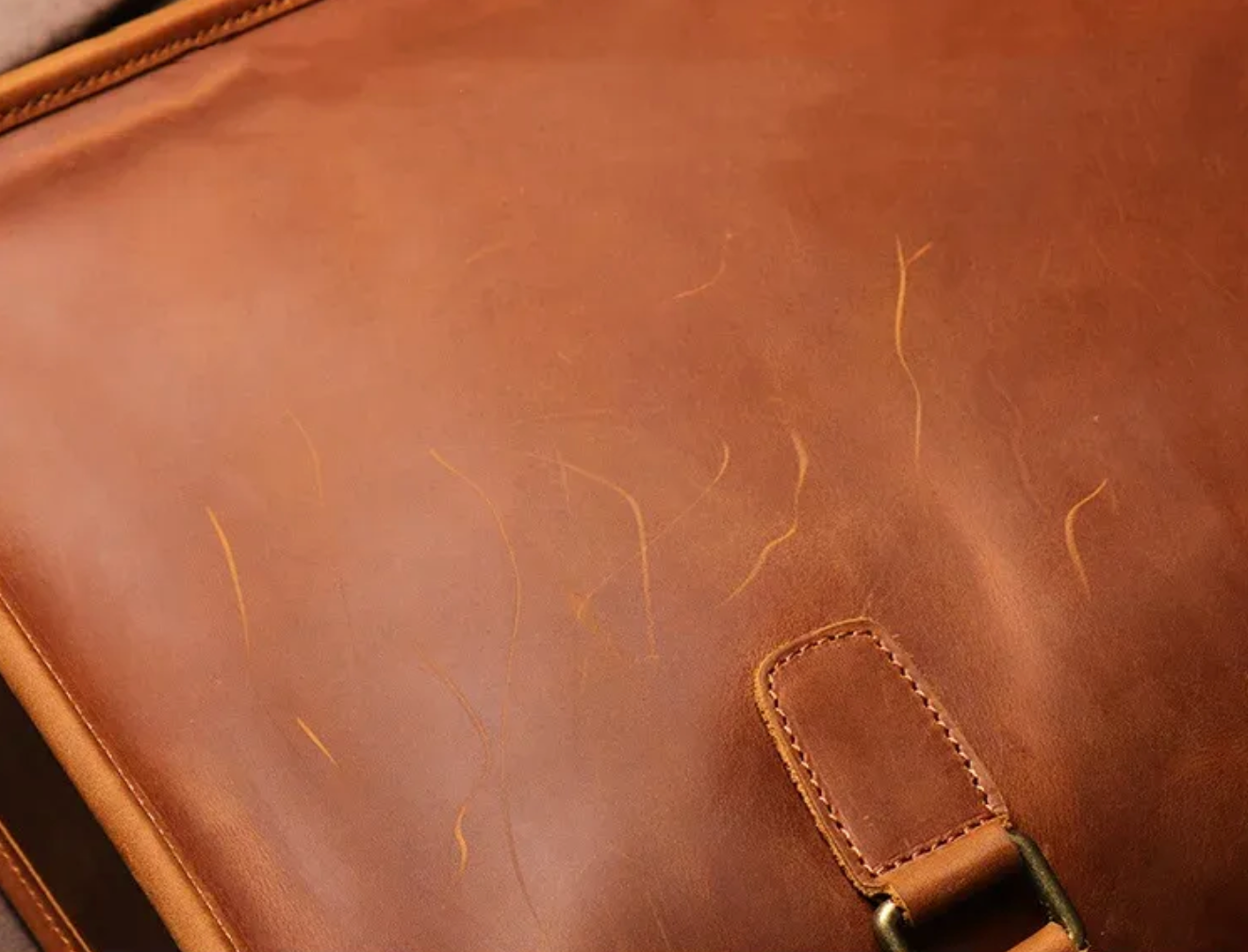 Heisenberg Ledger – Chemist’s Crazy Horse Leather Briefcase