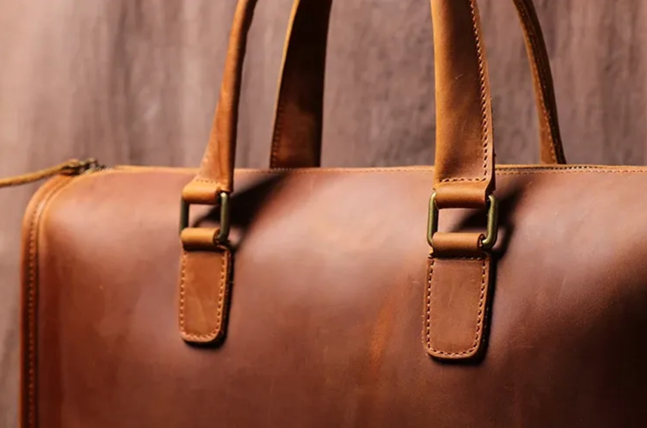 Heisenberg Ledger – Chemist’s Crazy Horse Leather Briefcase