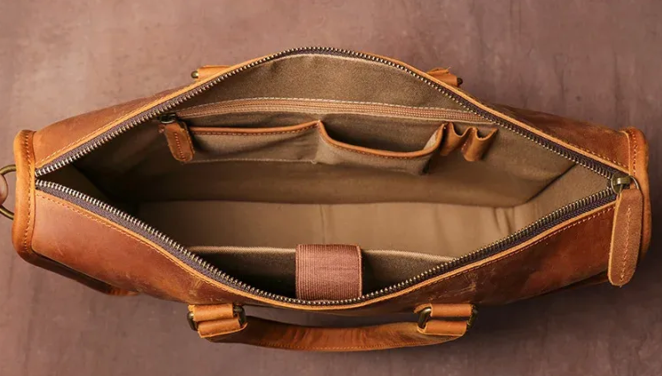 Heisenberg Ledger – Chemist’s Crazy Horse Leather Briefcase