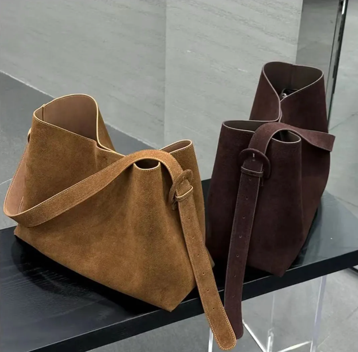 Cozy With Cashmere – Winter Matte Leather Crossbody