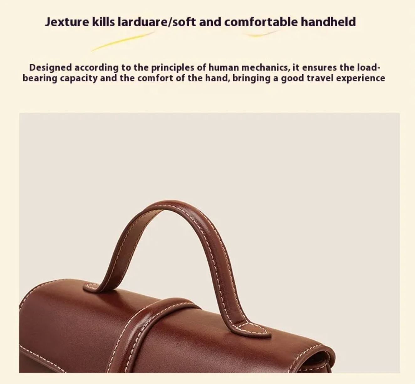 Featherington Fête – Retro Lock Crossbody Bag