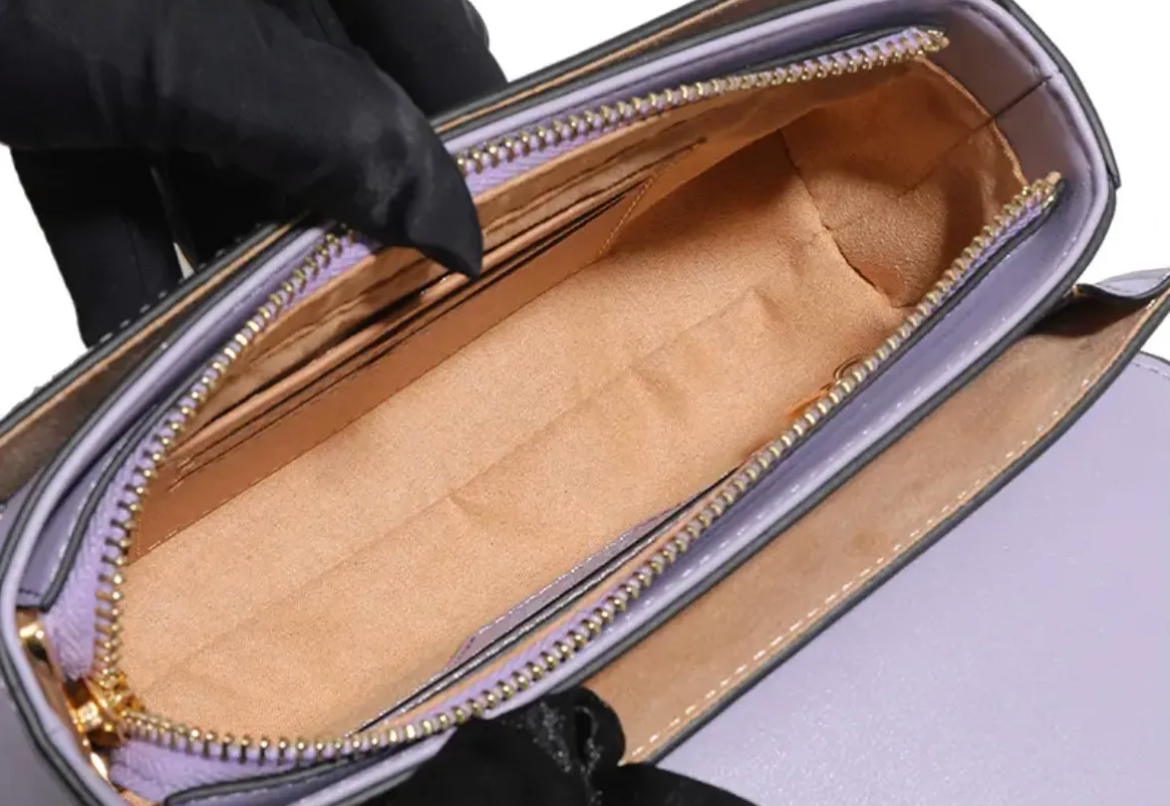 Executive Bloom - Cowhide Embroidery Handbag