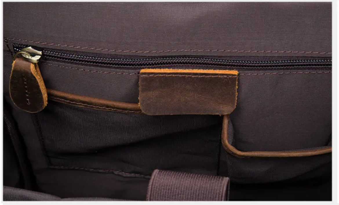 Dustin’s Discovery Pack – Retro Cowhide Backpack