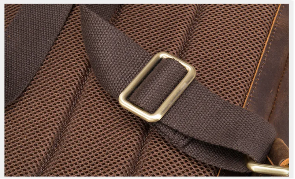 Dustin’s Discovery Pack – Retro Cowhide Backpack
