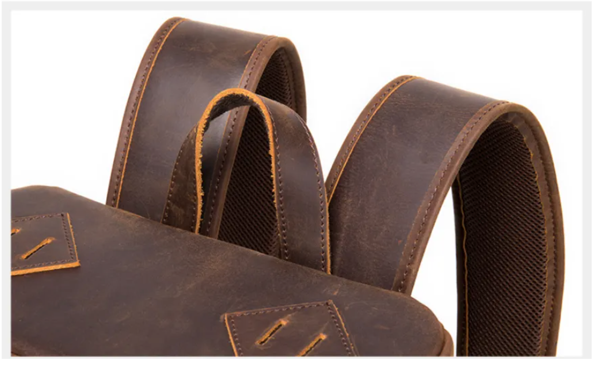 Dustin’s Discovery Pack – Retro Cowhide Backpack