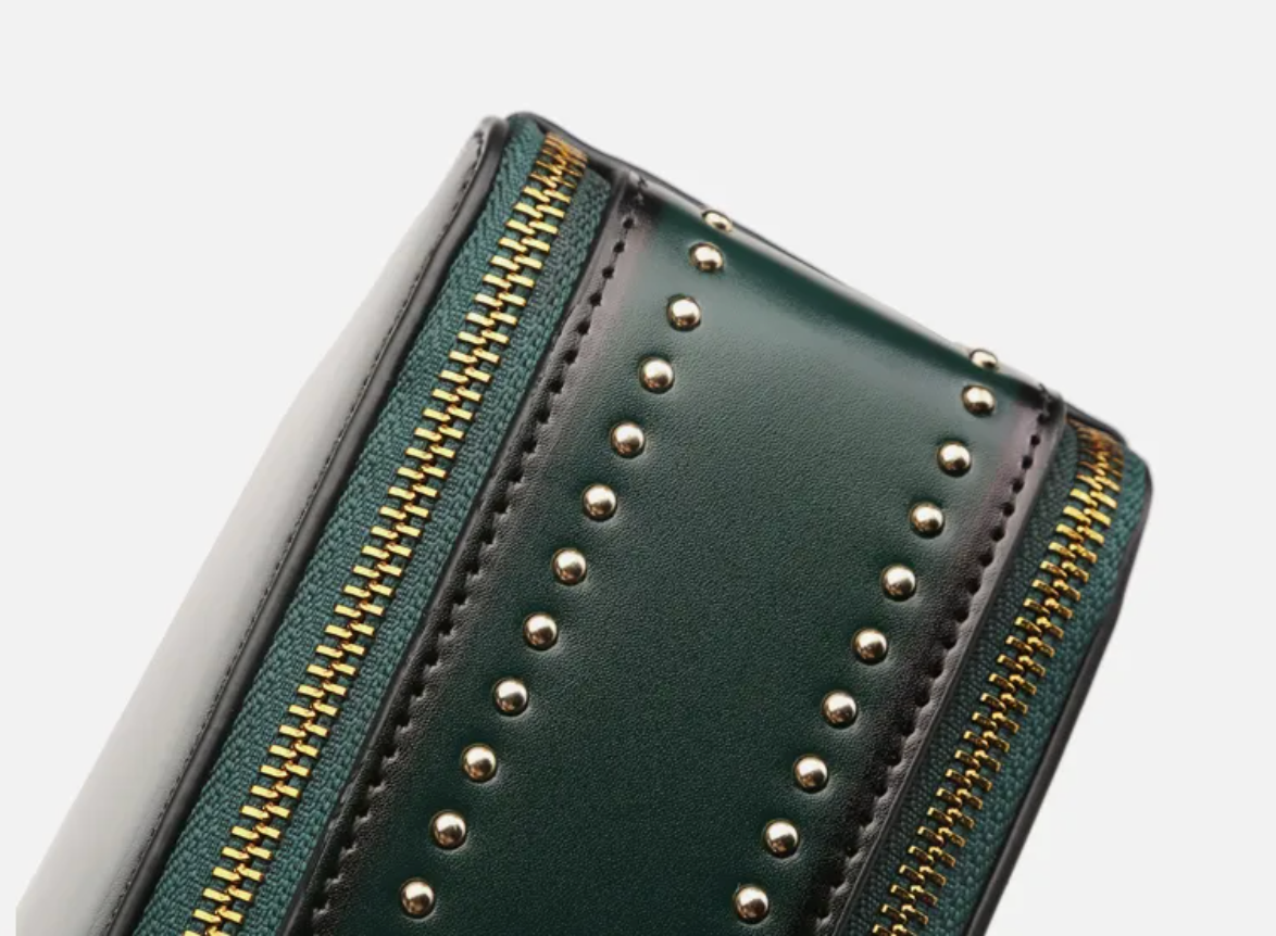 Vroom Vibe – Structured Zip Shoulder Bag